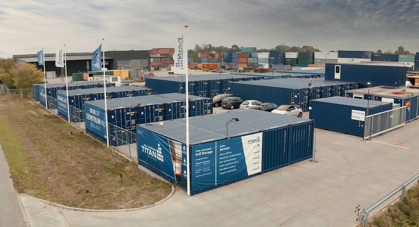 Titan Containers Self Storage Broenderslev